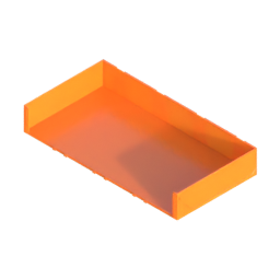 Render of MODULITH 185 Decor Drawer - 4W-1H
